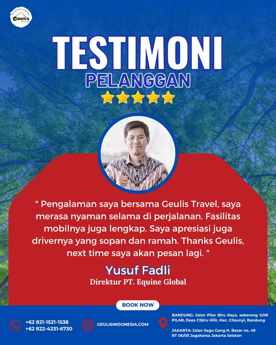 review rental hiace murah